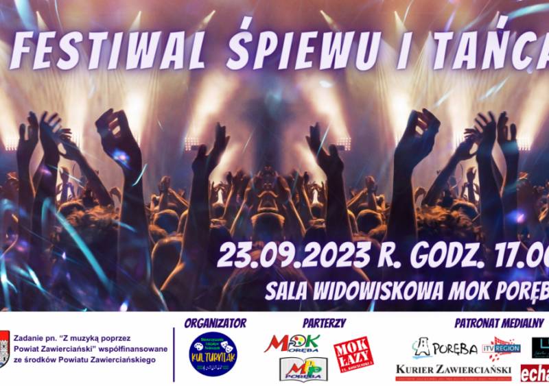 Zdjęcie: Festiwal Śpiewu i Tańca w MOK Poręba!